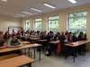 Uczniowie z Zespołu Szkół im. Władysława Szybińskiego w Cieszynie