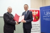 Konferencja na Wydziale Nauk Ekonomicznych „Zrównoważony rozwój społeczno-gospodarczy JST” i kolejne porozumienie o współpracy